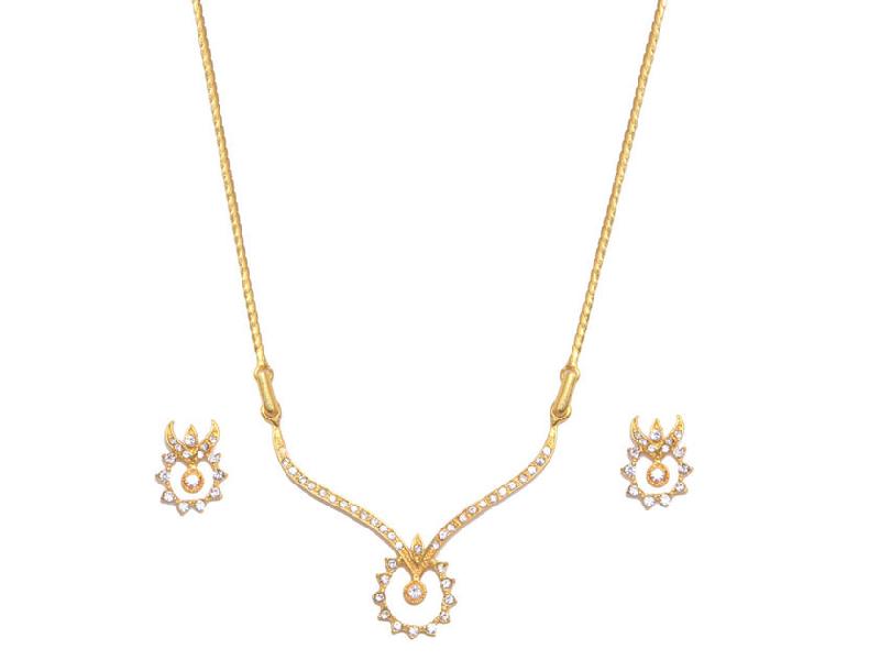 Jack Jewels Gold Plated Round Neck Necklace