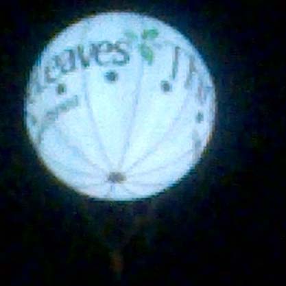 Advertising lighted Sky Balloons