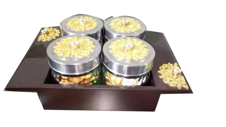 Jar with Platters