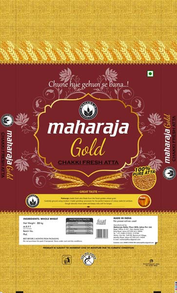 Maharaja Gold Chakki Fresh Atta 25kg
