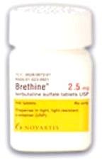 Brethine Asthma Tablets