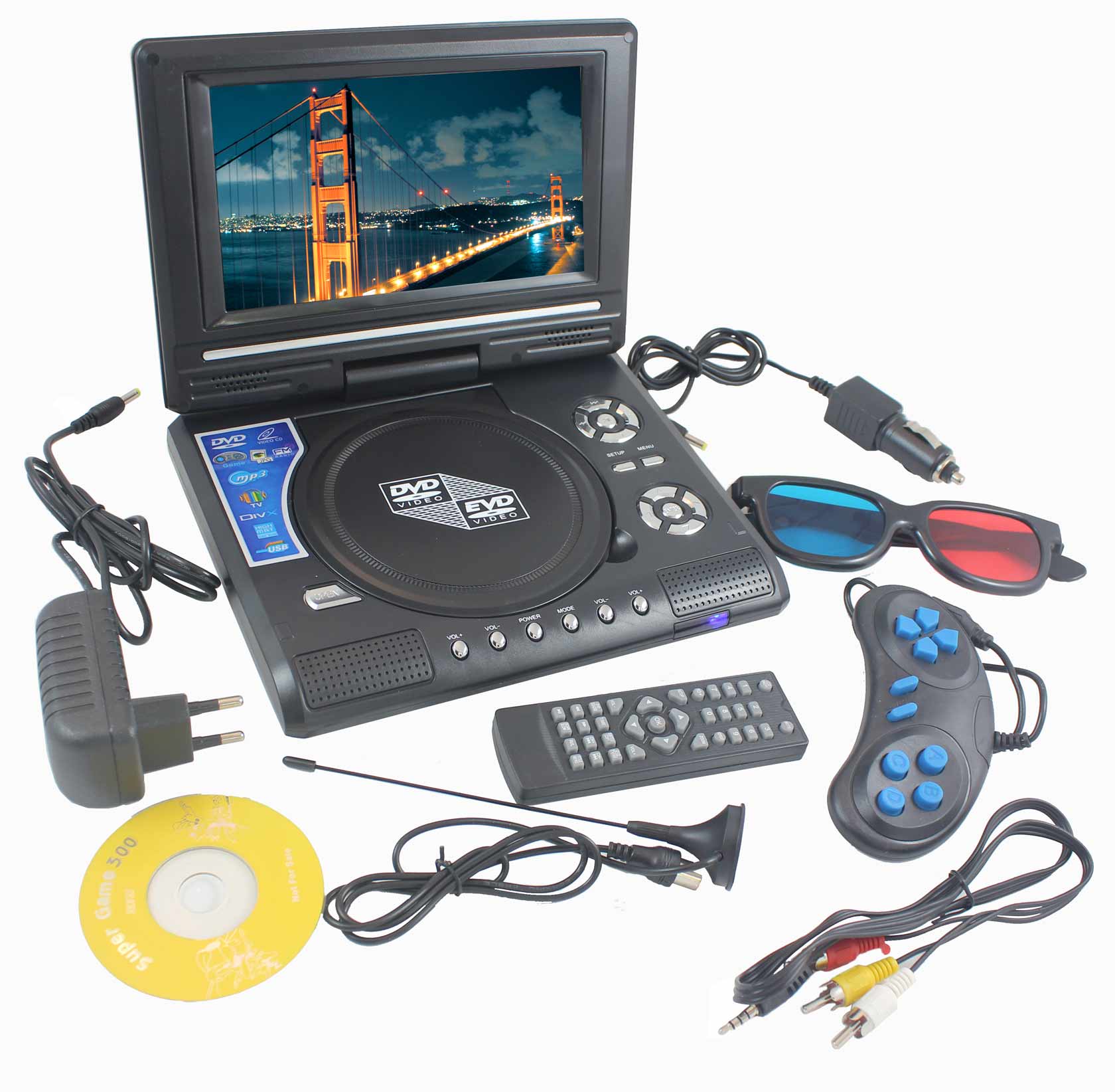 Portable Dvd Media Player