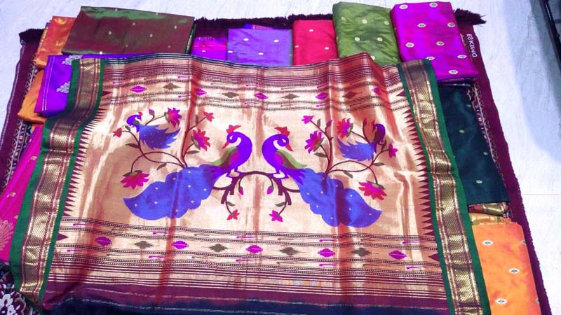 Paithani Sarees Motha Mor