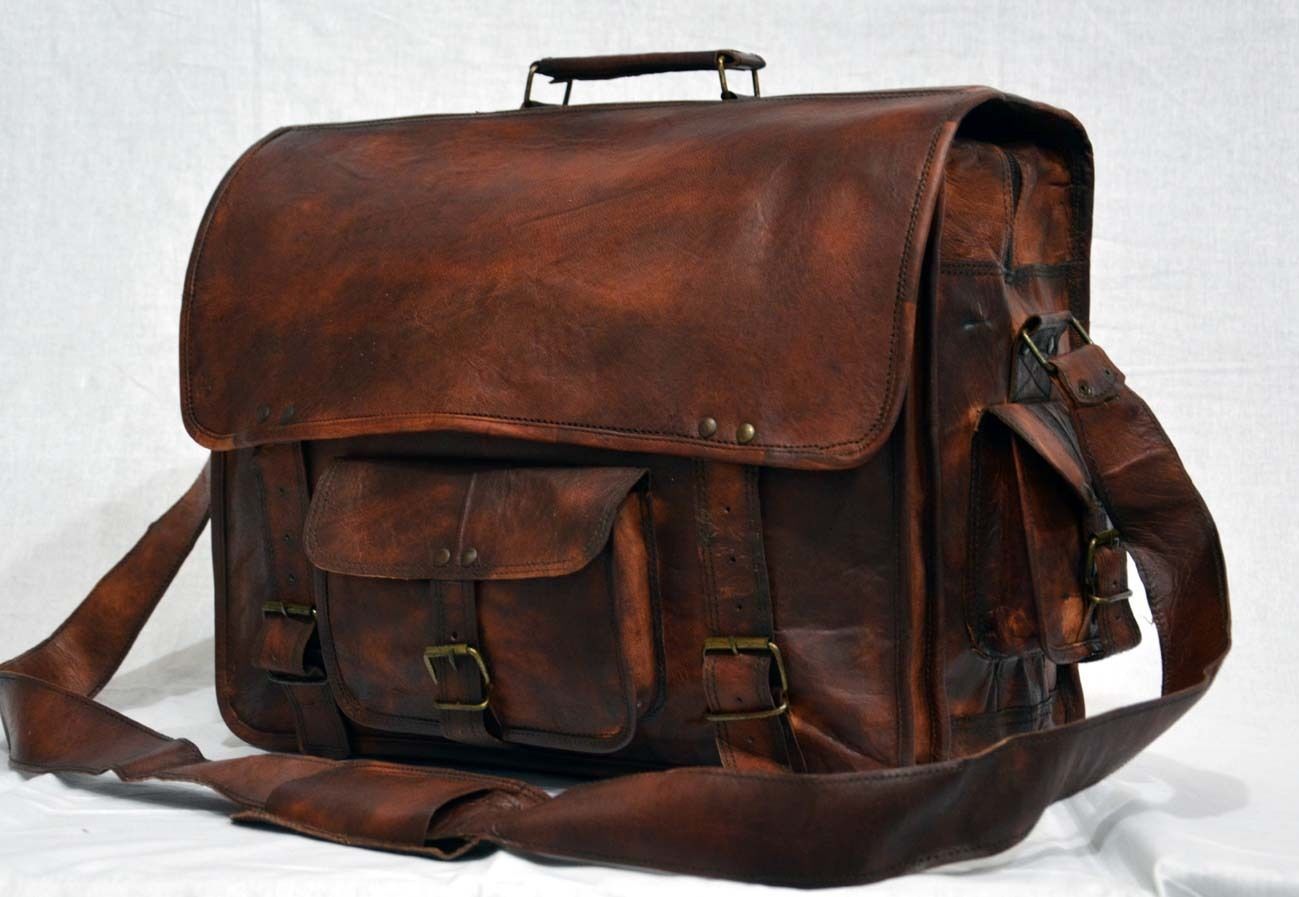 Vintage Leather Bag Manufacturer & Exporters from Surguja, India | ID - 1291341