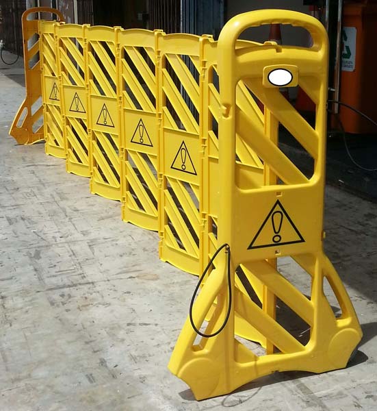 Oversize Expandable Safety Barrier