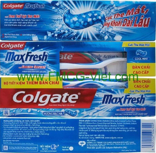 Colgate Maxfresh Cooling Crystals Cool Mint 230g