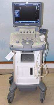 GE Voluson Coloured Ultrasound Machine (LOGIQ C5)