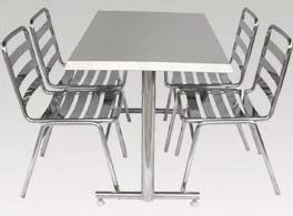 Stainless Steel Tables & chairs