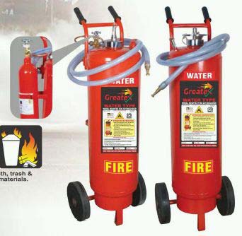 Water Foam Trolley Fire Extinguisher