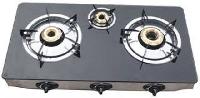 three burner gas range