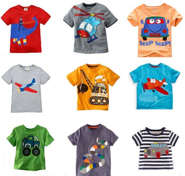 Boys Round Neck T-Shirts