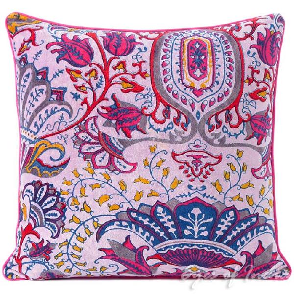 Banjara PatchWork Indian Square ottoman Cushion Cover