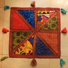 PatchWork Indian Banjara Cushion Cover