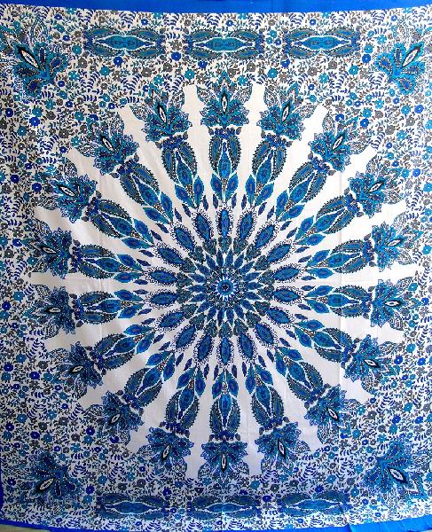 Ethnic Mandala Tapestry Bohemian Cotton Bedspread