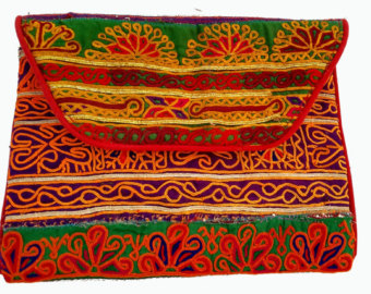 RAJASTHAN FASHIONS Cotton Handmade Embroidery Vintage Bags, Style : Banjara