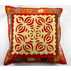Indian Banjara Cotton Handmade Square Cushion Cover