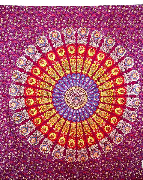 Bedspread Mandala Tapestry Wall hanging
