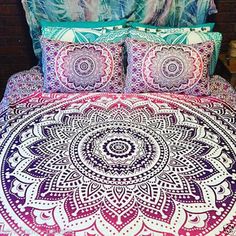 Buy Indian Mandala Tapestry Duvet Cover From Rajasthan Fashions