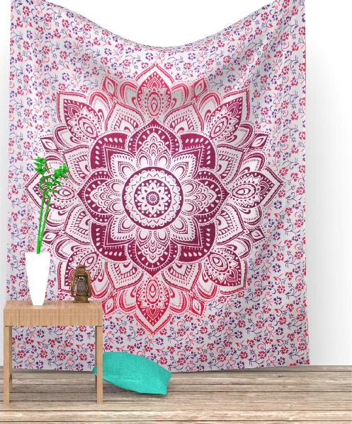 Tapestry bedspread wall hangings decorative, Size : 84 x 98 inch 54x 89inch