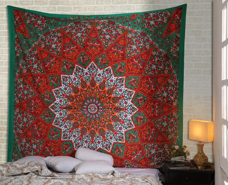 Tapestry Cotton Bedsheet wal hanging
