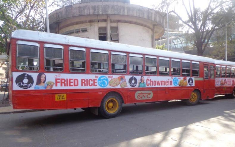 bus branding advertising example of transit media branding