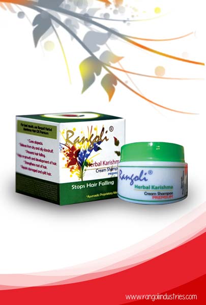 Rangoli Herbal Karishma Cream Shampoo Premium