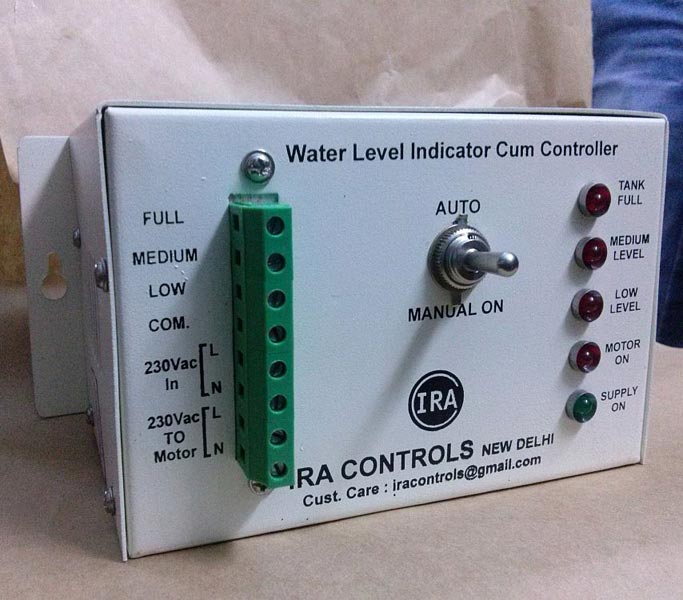 Water Level Indicator Cum Controller