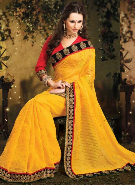 Cotton Embroidered Sarees
