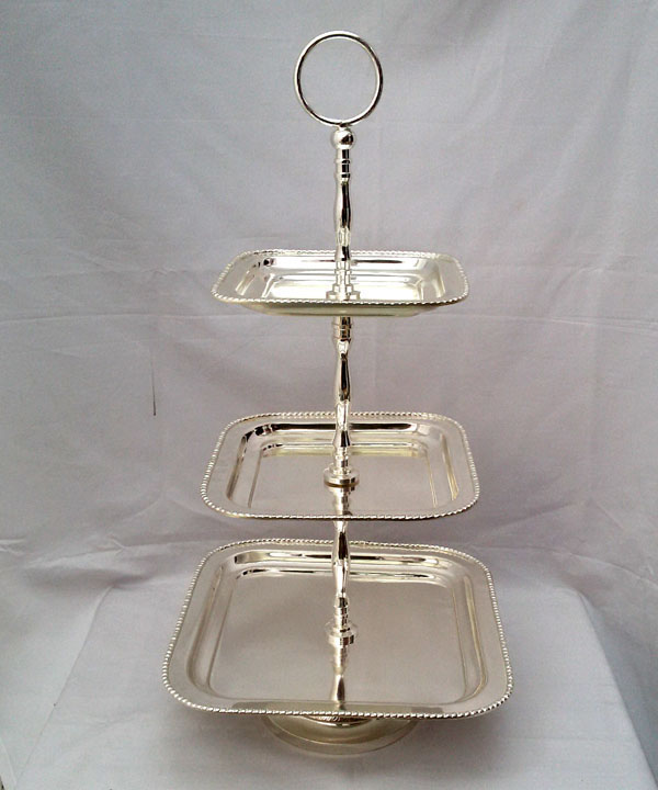 Silver Plated Cake Stands