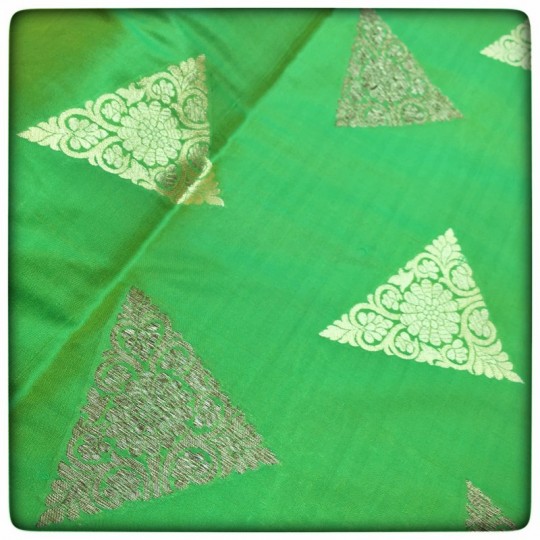 Pure Silk Brocade In various colours