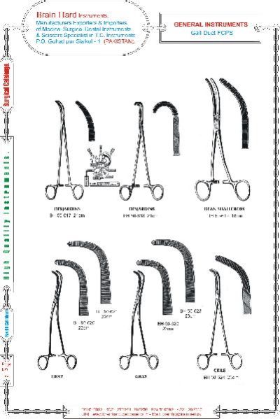Gall Duct Forceps
