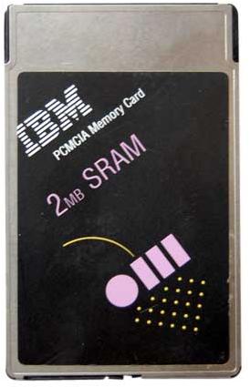 SRAM Memory Cards