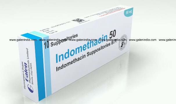 Indomethacin Suppositories BP 50 mg