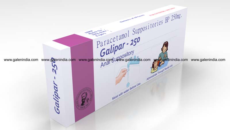 Paracetamol Suppositories Bp 250 Mg.