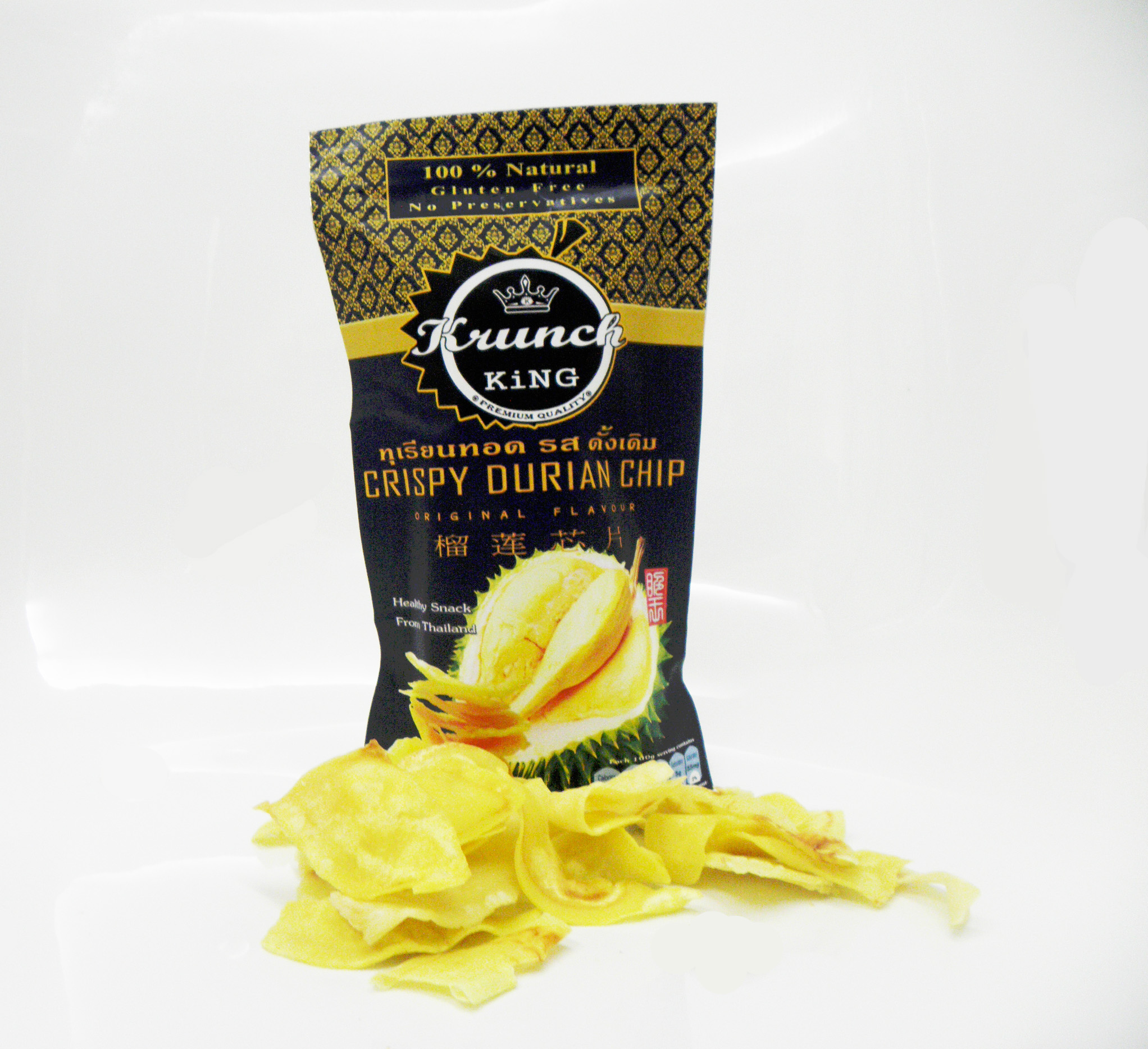 Crispy Durian Chips 20g Bag Manufacturer & Exporters from Nongkham ...