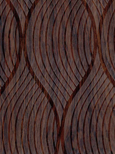 Textured Laminates - Brown Bubinga