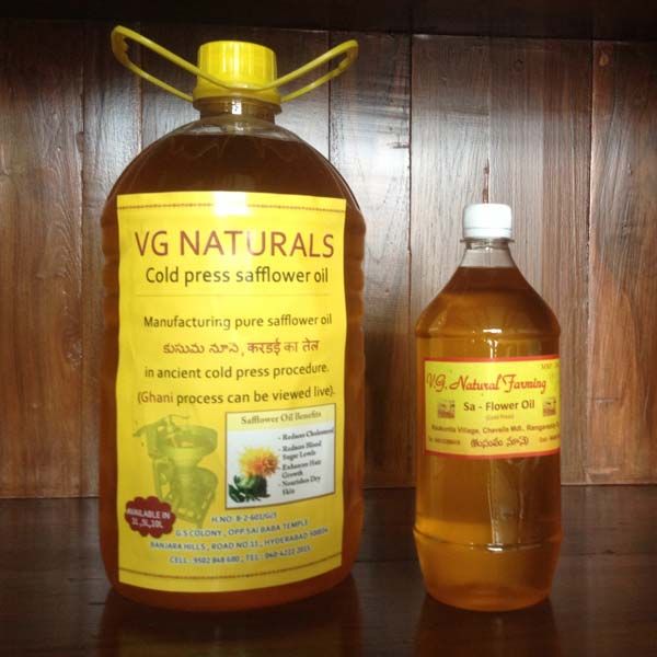 Cold Pressed Safflower Oil by Vg naturals, cold pressed safflower oil