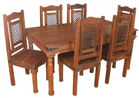 Wooden dining set