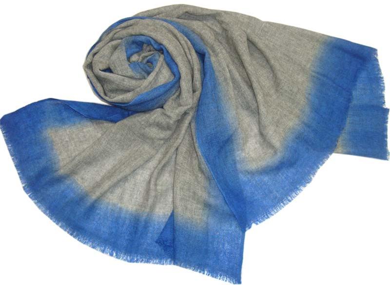 Pashmina Shawls with Ombre Dye