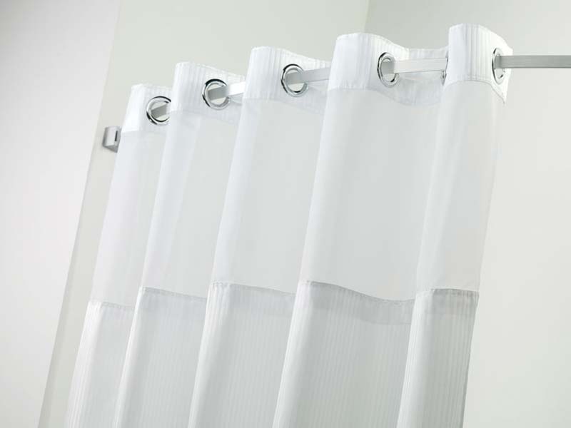 Plain Cotton Shower Curtains, Technics : Woven