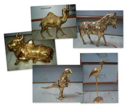 Brass Animal Statues