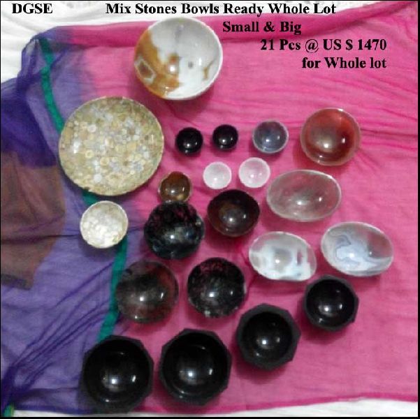 Gemstone Mix Stone Bowls, Feature : Eco-Friendly