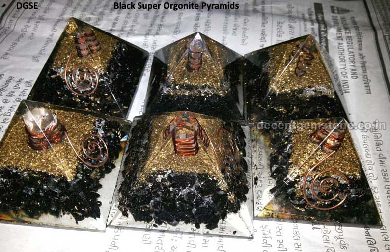 Metal Orgone Pyramids