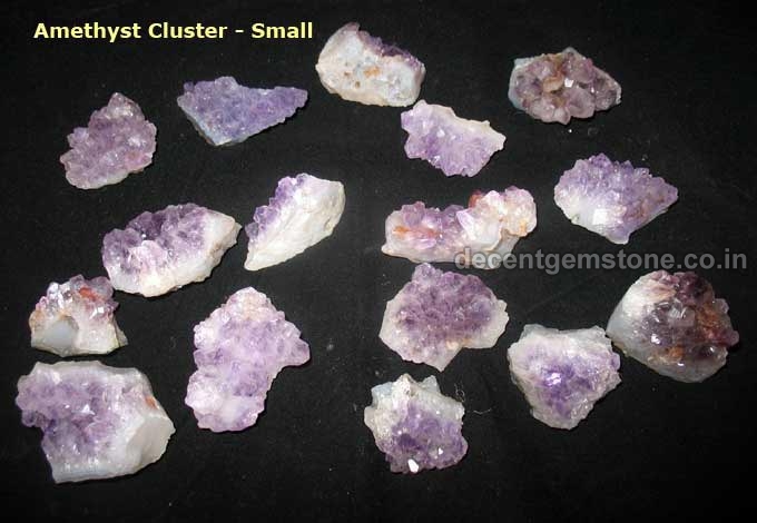 Small Amethyst Cluster, Shape : Fancy star