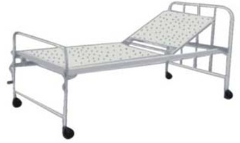Hospital Semi-Fowler Bed, Size : 198L x 90W x 60H cms