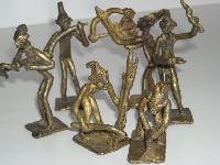 crafted brass figures