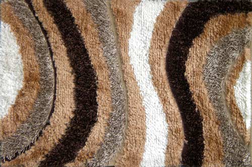 Shaggy carpets, Size : 2x3feet, 3x4feet, 4x5feet