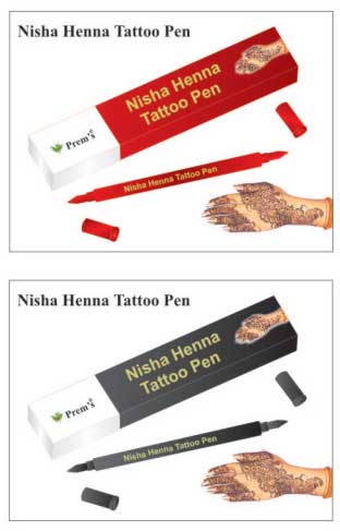 JimGloria Body Art Tattoo Pen Dual Tip 10 Colors India  Ubuy