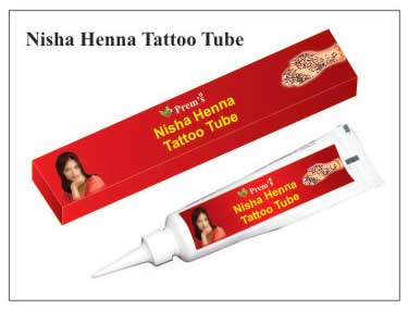 Henna Tattoo Tube