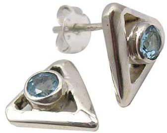 Sterling Silver Earring (AJ-002)
